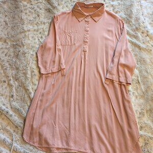 Ekouaer Pale Pink tunic/coverup, Medium